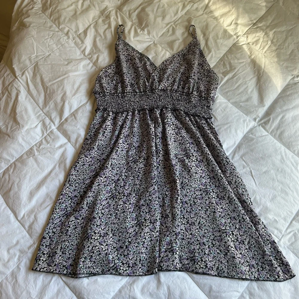Floral Spaghetti Strap Dress